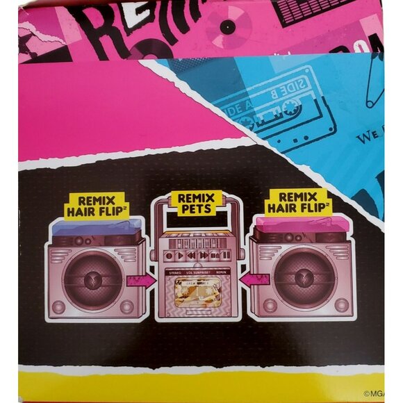 LOL Surprise REMIX Hair Style Flip Doll Reveal Music 15 Surprises Toy Girls Gift - Picture 4 of 6